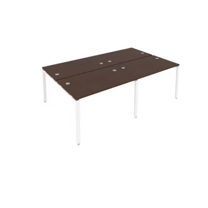Рабочая станция на 4 раб.места Метал Сйстем Б.СМ-4.2 Венге/Белый / Metal System_0