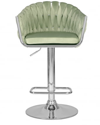Стул барный ДОБРИН МАРCЕЛ Пудрово-мятный велюр МДЖ9-87 / DOBRIN MARCEL MJ9-87_5