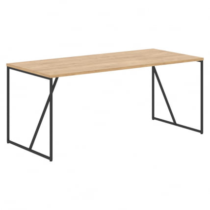 Стол письменный ЛОФТИС ЛСТ 1780 Дуб Бофорд/Черный / LOFTIS LST_0