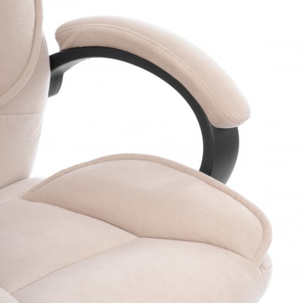 Кресло руководителя ОРЕОН металБЛ велюр, бежевый, 7 / OREON metalBL_7