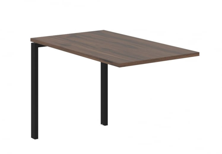 Брифинг-приставка ЕДИС ЕУБ 1167 Дуб Денвер темный Черный / EDIS EUB_0