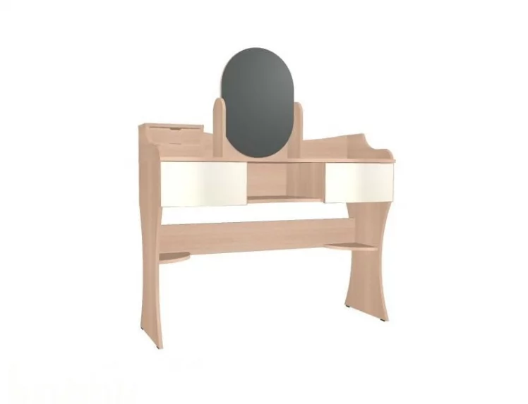 Стол туалетный АМЕЛИ 15 Дуб отбеленный (спальня)_0