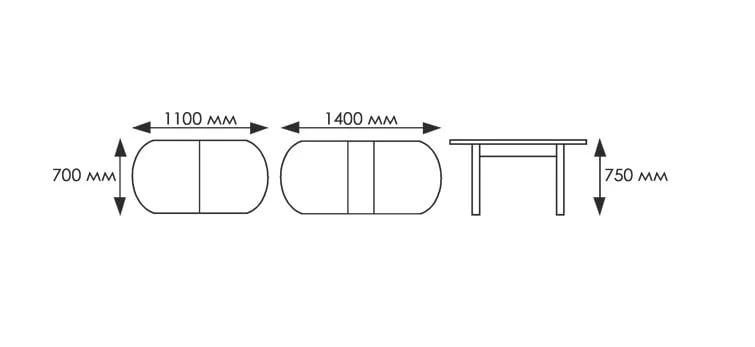 Стол обеденный Стекло европейский раздвижной ХРОМ евро раздвижная ЧС 70 ЛДСП Венге_2