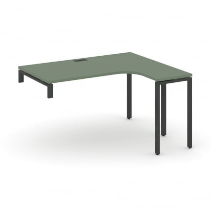 Стол-надставка на опорную тумбу (правый) CОНCЕПТ CН.ОСАН-004(Р) Кобо Антрацит / CONCEPT CN.OSAN-004(R)_0