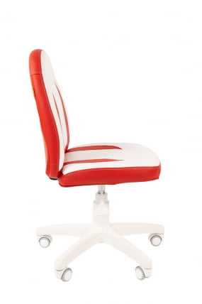 Детское кресло CХАИРМАН КИДС 122 Белый-красный / CHAIRMAN KIDS_2