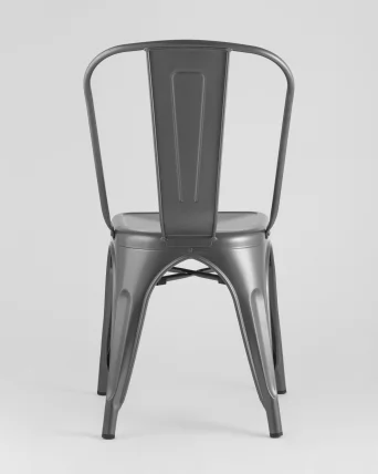 Стул ТОЛИКС с высокой спинкой Серебристый матовый / TOLIX_5