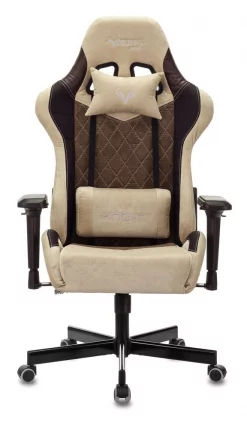 Кресло игровое Бюрократ ВИКИНГ 7 КНИГХТ БР ФАБРИC Коричневый / VIKING KNIGHT BR FABRIC_1