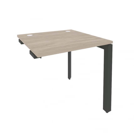 Стол-приставка на П-образном м/к к опорным элементам ОНИКС О.МП-СПР-0.8 Дуб Аттик/Антрацит / ONIX O.MP-SPR-0.8_0