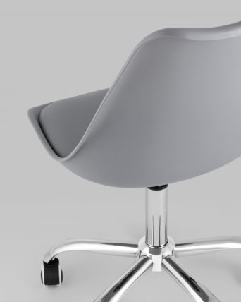 Стул офисный БЛОК СН пластиковый серый / BLOK SN_9