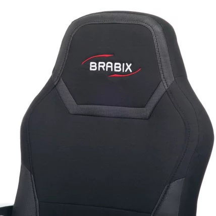 Кресло компьютерное БРАБИКС Алпха ГМ-018 Черное / BRABIX Alpha GM-018_7