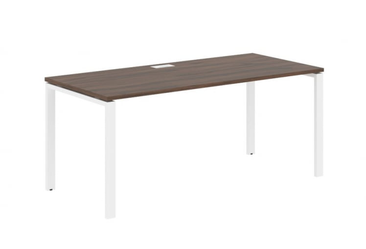 Стол письменный ЕДИС ЕУСТ 1780 Дуб Денвер темный Белый / EDIS EUST_0