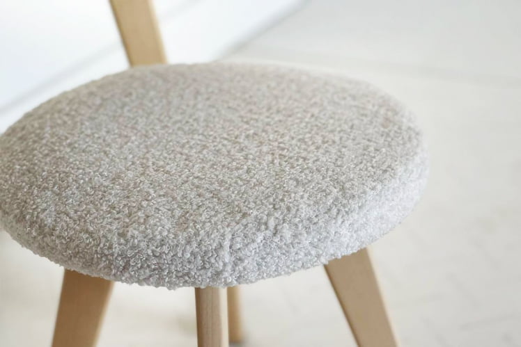 Набор детский Зайка МК-0019 белое дерево/белый (плюш) / MK-0019_11