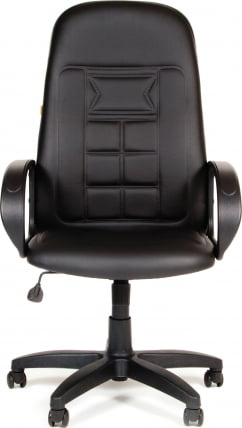 Кресло руководителя CХАИРМАН 727 Терра матовый черный / CHAIRMAN_1