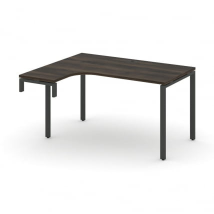 Стол-надставка на опорную тумбу (левый) CОНCЕПТ CН.ОСАН-002(Л) Дуб Мали Антрацит / CONCEPT CN.OSAN-002(L)_0