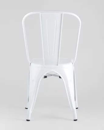Стул ТОЛИКС с высокой спинкой Белый глянцевый / TOLIX_5
