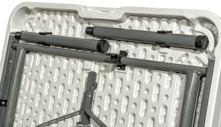 Стол складной чемодан пластиковый Кейт 120, стальной каркас, полиэтилен высокой плотности (ХДПЕ) / (HDPE)_7