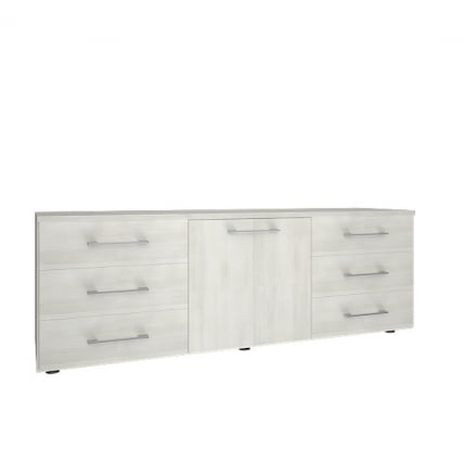 Тумба модульная трехсекционная ЙАЛТА ЛТ-ТС 3.2Р Снежная Патина / YALTA LT-TS 3.2R_0