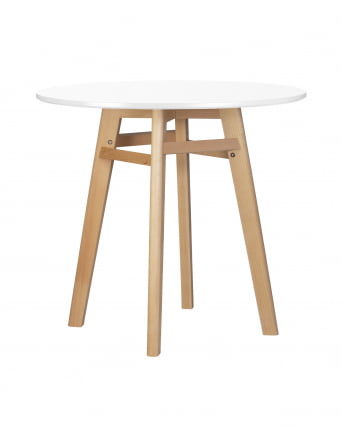 Стол обеденный АЛБЕРТ 80 Белый / ALBERT_0