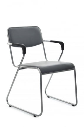 Кресло Никс Плус РCХ ОМКЛ-03 Серый/Металл окрашенный Хром / Nix Plus RCH OMKL-03_0