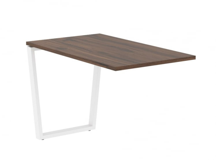 Брифинг-приставка ЕДИС ЕВБ 1167 Дуб Денвер темный Белый / EDIS EVB_0