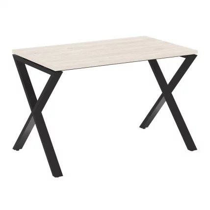 Стол рабочий ЛОФТ ВР.Л-СРКС-2.7 Металл черный Денвер светлый / LOFT VR.L-SRX-2.7_0