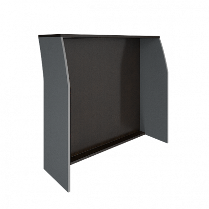 Стойка прямая 1200 Рива А.РС-2 Венге/Металлик / Riva_0