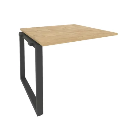 Проходной наборный элемент переговорного стола ОНИКС О.МО-НПРГ-1 Тиквуд Светлый/Антрацит / ONIX O.MO-NPRG-1_0