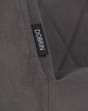 Стул обеденный ДОБРИН РОБЙ велюр Катаниа Чоколате / DOBRIN ROBY Catania Chocolate_8