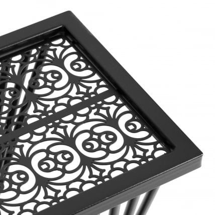 Кофейный стол Остериа/Остерия металл, черный, 25,5х25,5х59 см / Osteria/Остерия_5