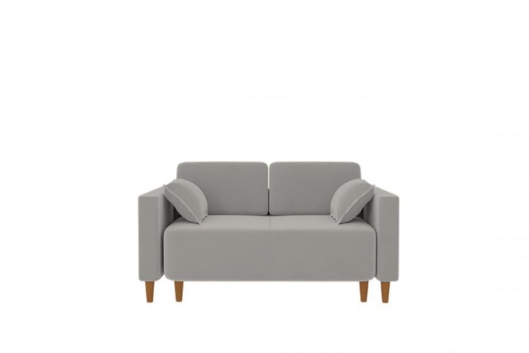 Диван прямой Ультра (Берхоусе) Цвет фасада: Левис 08 велюр; Тип: Прямой; Материал фасада: Металл/Велюр / (Berhouse)_0