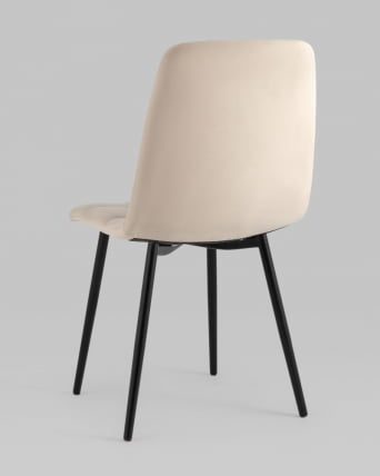 Стул Оливер велюр Бежевый / Oliver_4