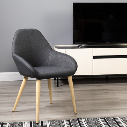 Стул Кент темно-серый/нат.дуб / Kent_0