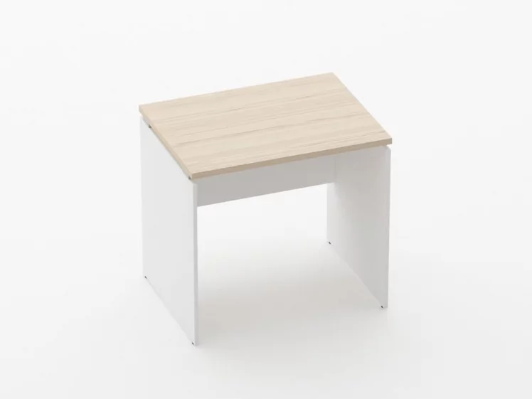 Стол прямой Дека ЛДСП каркас 75.06.08 Туя/Белый / Deka_0