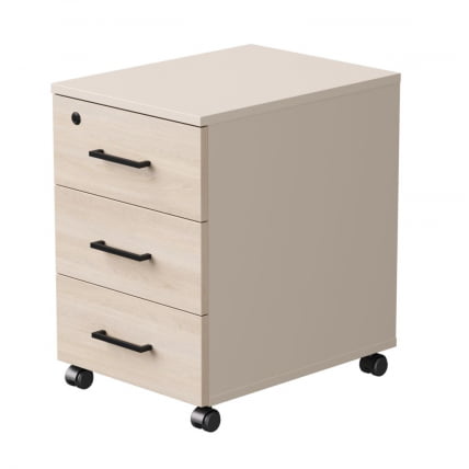 Тумба мобильная Еверпроф ЕВО 254Т001 Дуб Соната Кашемир / Everprof EVO_0