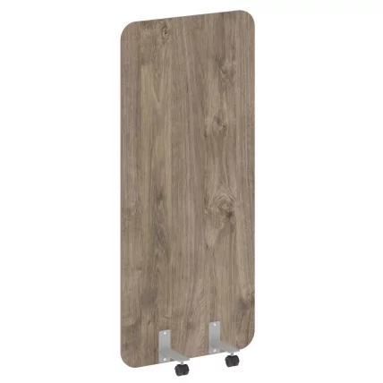 Перегородка на металлических опорах, на роликах Р-лине ДП.Р-80-180 Тиквуд Темный / R-line DP.R-80-180_0