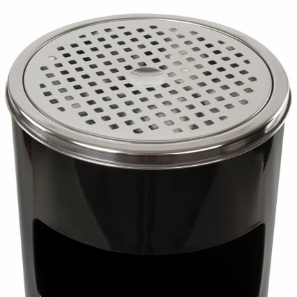 Урна с пепельницей ЛАИМА ПРОФЕССИОНАЛ 27 литров Черный / LAIMA PROFESSIONAL_3