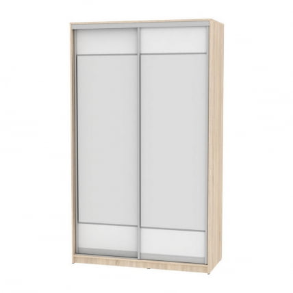 Шкаф-купе Б-220х135х60-3(ДСС-Белый-Д8Д8) / B-220х135х60-3(ДСС-Белый-D8D8)_0