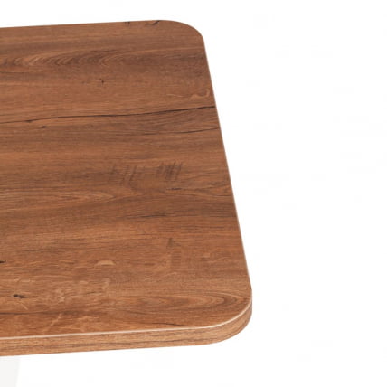 Стол обеденный ТИБИ нераздвижной ЛДСП, 68,6 х 110 х 75 см, Дуб Канзас/Пепел / TIBI_4