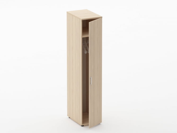 Шкаф для одежды узкий Глассй 6.19.30Пр Венге / Glassy_1