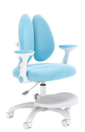 Детское кресло Еверпроф Кидс 104 Ткань Голубой / Everprof Kids_0