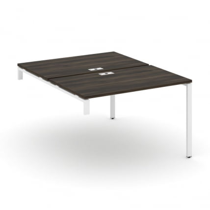 Двойной стол-надставка на опорную тумбу CОНCЕПТ CН.ДСН-002 Дуб Мали Белый / CONCEPT CN.DSN-002_0