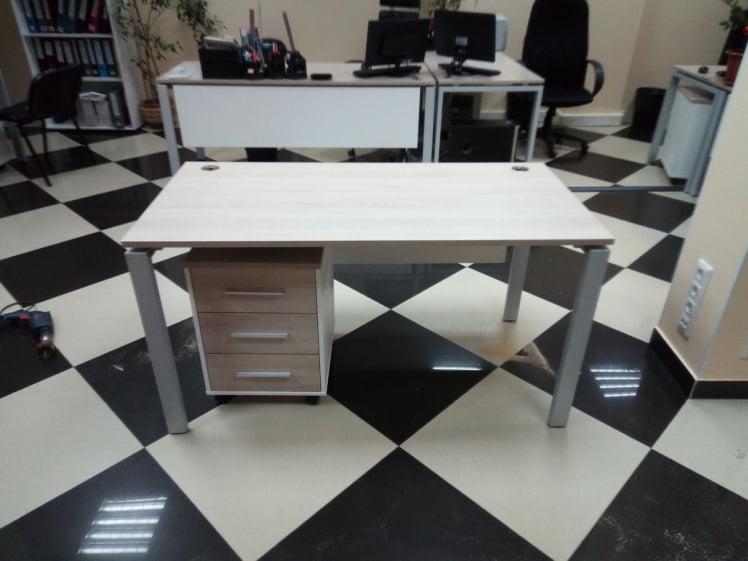 П-образный металлический каркас с траверсами Дека 7.07.14 К Металлик матовый муар / Deka_6