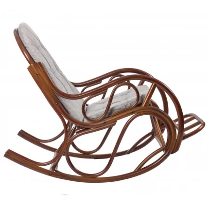 Кресло-качалка CЛАССИC МИ-001 с подушкой Коньяк / CLASSIC MI-001_1