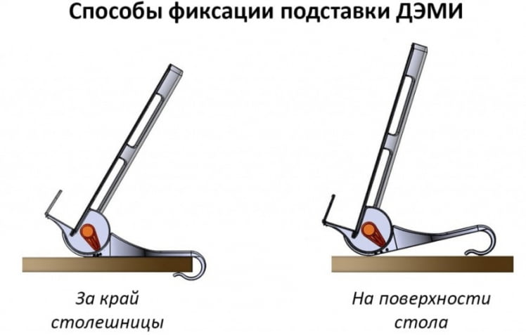 Трехуровневая подставка-трафарет под книгу ПК-03 Зеленая_5