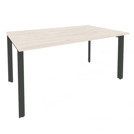 Стол переговорный (1 столешница) ОНИКС О.МП-ПРГ-1.4 Денвер Светлый/Антрацит / ONIX O.MP-PRG-1.4_0