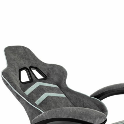 Кресло компьютерное БРАБИКС Шоотер ГМ-12, 2 подушки, ткань, серое / BRABIX Shooter GM-12,_5