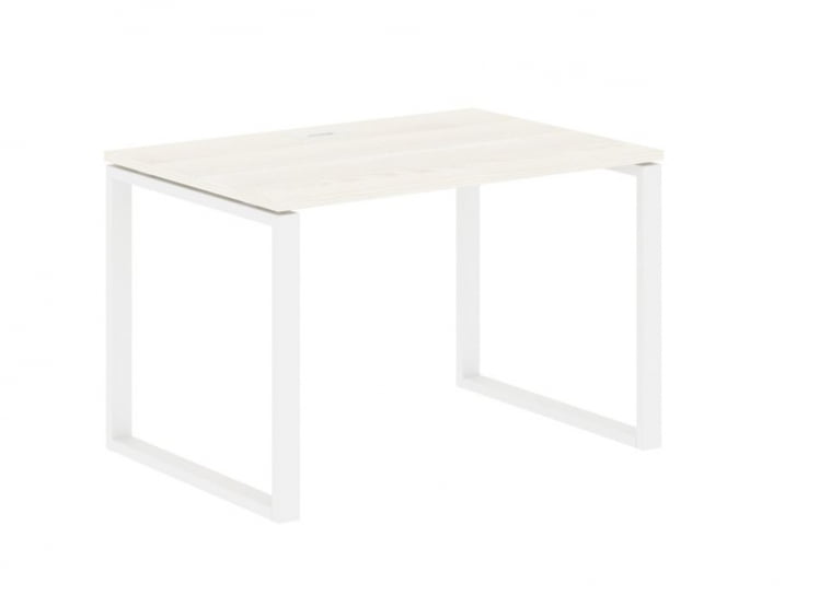 Стол письменный ЕДИС ЕКСТ 1180 Ясень Траун Белый / EDIS EQST_0
