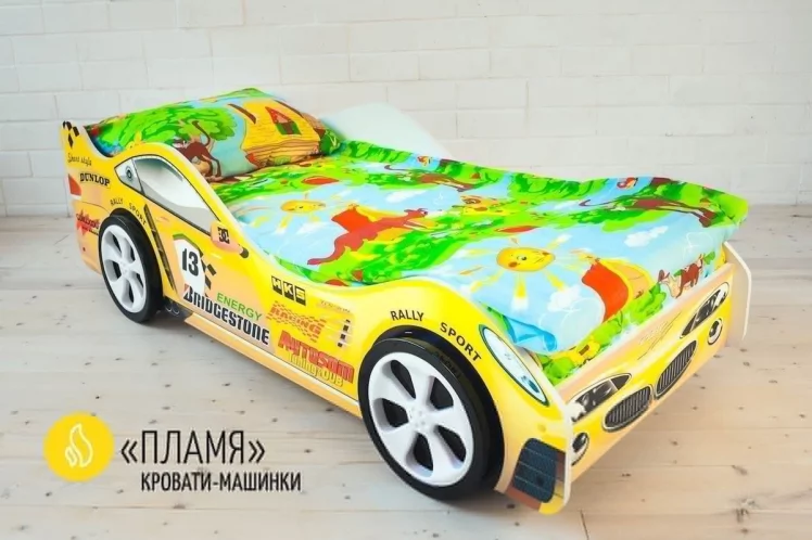 Кровать-машинка Пламя_1