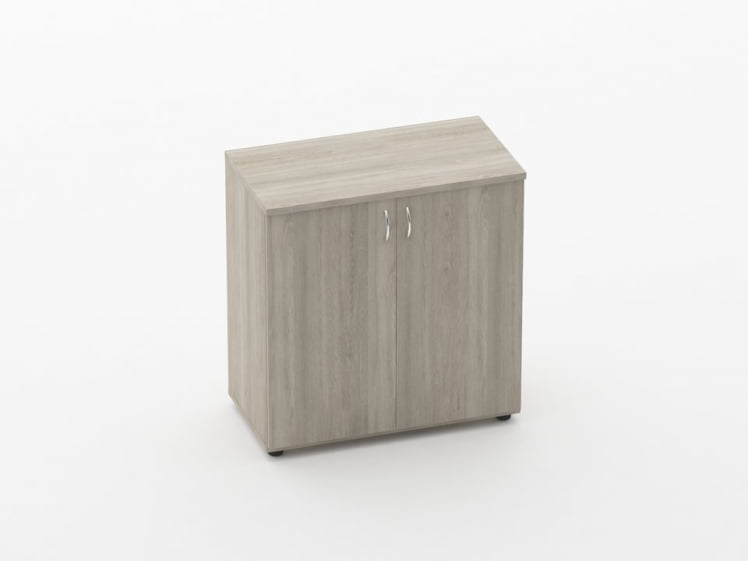 Шкаф низкий закрытый Твин 16.12.101 Дуб Сантана светлый / Twin_0
