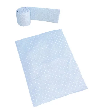 Набор Микуна Галаксй покрывало+бортик для колыбели ТХ-1823 Галаксй блуе / Micuna Galaxy Galaxy blue_0